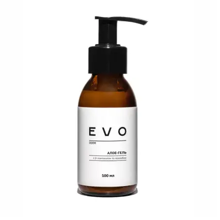 Алоэ-гель с D-пантенолом и лавандой EVO derm, 100 мл