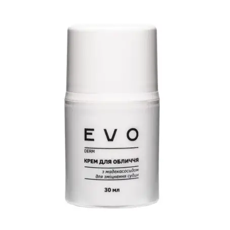 Крем для лица с мадекасосидом для укрепления сосудов EVO derm, 30 мл