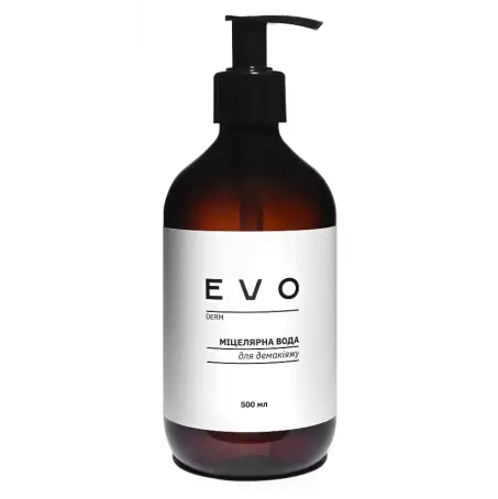 Мицеллярная вода для демакияжа EVO derm, 500 мл