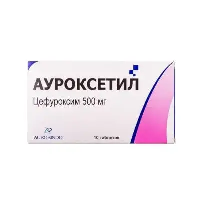 Ауроксетил 500 мг №10 табл. в/о