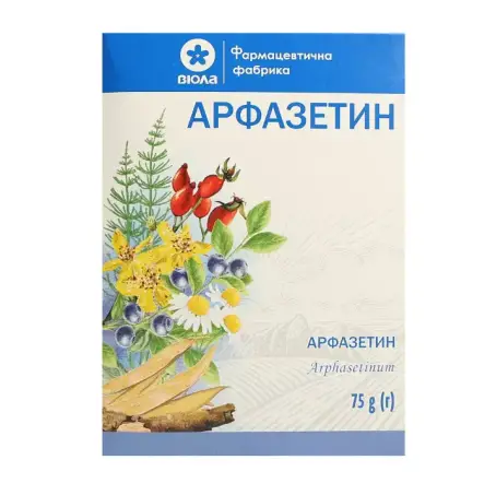 Арфазетин збір по 75 г у пач. з внут. пак.