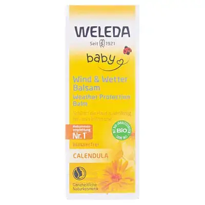 Бальзам детский Weleda Baby Calendula Календула защита от ветра и холода, 30 мл