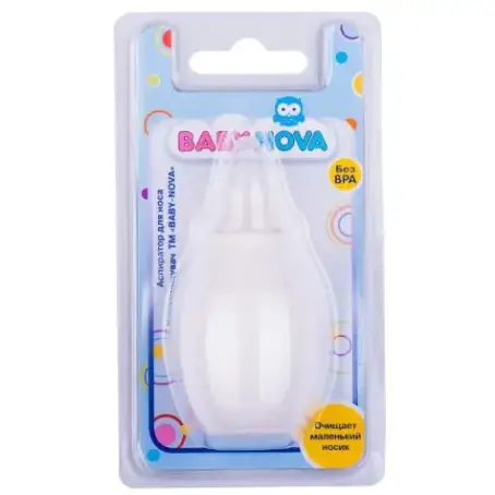 Аспиратор для носа Baby-Nova 33305 детский, 1 штука