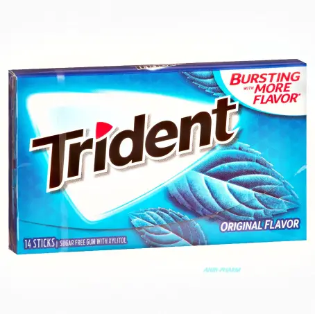 ЖЕВ. РЕЗИНКА TRIDENT wintergreen