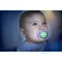 СОСКА ПУСТЫШКА PHILIPS AVENT силик. ночн. 0-6 мес. дев. №2 SCF376/12