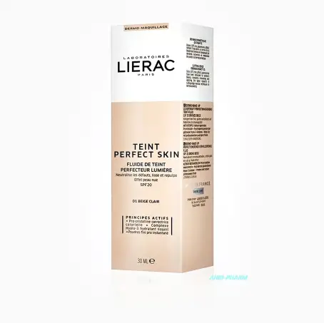 ФЛЮЇД LIERAC TEINT PERFECT SKIN 01 Тональн. 30 мл