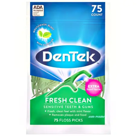 ФЛОС-ЗУБОЧИСТКИ DENTEK Fresh Clean №75