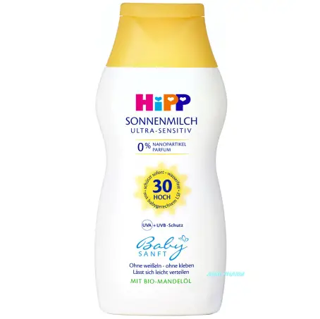 МОЛОЧКО ДИТ. СОНЦЕЗАХ. HIPP BABYSANFT SPF-30 50 мл