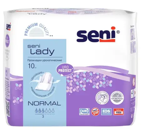 Прокладки урологические Seni Lady normal №10