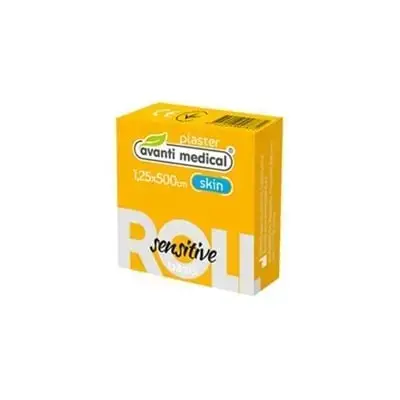 ПЛАСТИР В РУЛ. НА НЕТК ОСН AVANTI MEDICAL SENSITIVE 1,25 см Х 500 см