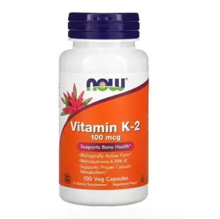 Витамин К-2 100 мкг Now Foods Vitamin K2, капсулы мягкие №100