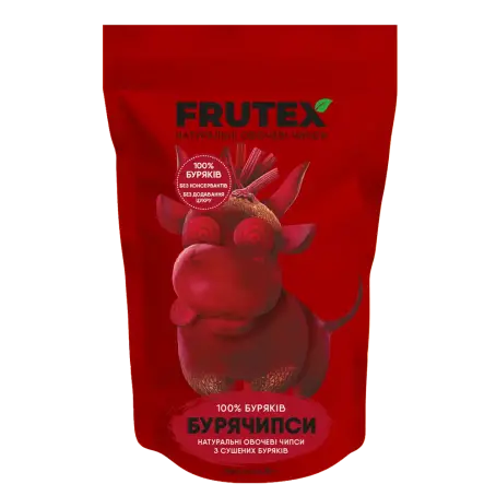 Чипсы фруктовые Бурячипсы FRUTEX 30гр