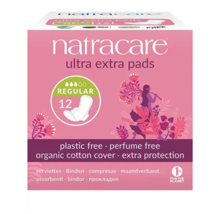 Прокладки Natracare Regular 3 краплі №12