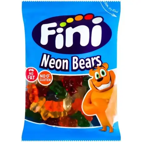 Конфеты Fini Neon Bears желейные 90 г