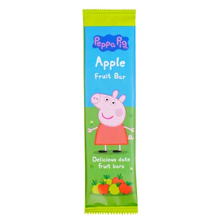 Фруктовый батончик Peppa Pig (Свинка Пеппа) на основе фиников и яблок, 20 г