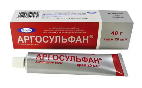 Аргосульфан крем 2% туба 40 г