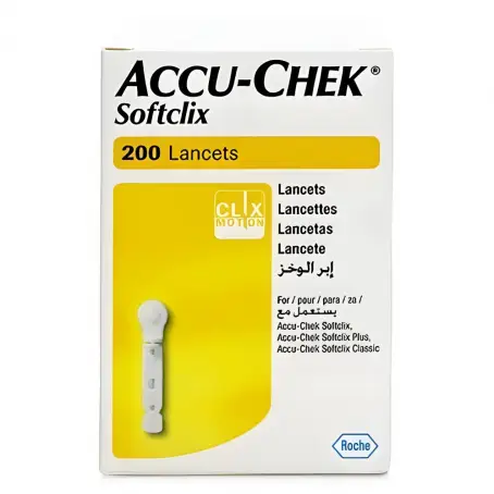 Ланцеты Акку-Чек Софткликс (Accu-Chek Softclix), 200 шт.