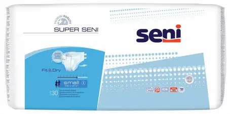 Подгузники 30 SENI Small Super Plus