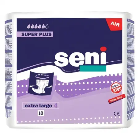 Подгузники SENI Extra Large Supеr Plus, 10 шт.