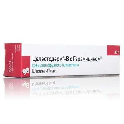 Целестодерм-В з гараміцином мазь туба 30 г