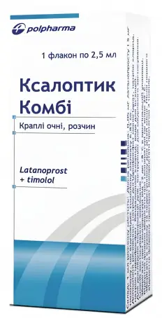 Ксалоптик комби кап. глаз. 0,05 мг/5мг фл №1