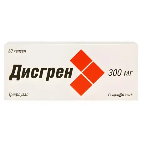 Дисгрен капсулы по 300 мг, 30 шт.