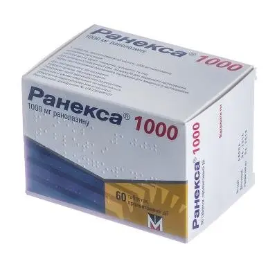 Ранекса 1000 мг №60 таблетки