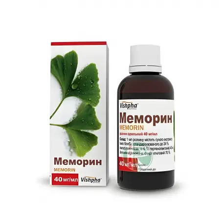 Меморин 40 мг/мл розчин