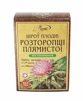 Расторопши пятнистой шрот, 100 г - Аннушка