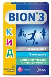 Бион 3 Кид таблетки для детей от 4-х лет, 30 шт.