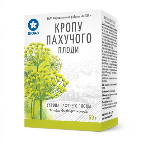 Укропа пахучего плоды, 50 г - ПрАТ ФФ Віола