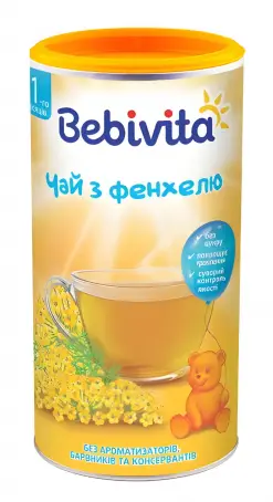 ЧАЙ BEBIVITA С 1 НЕДЕЛИ 200Г ФЕНХЕЛЬ