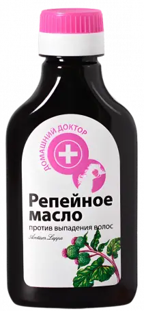 Масло репейное Домашний доктор против выпадения волос 100 мл