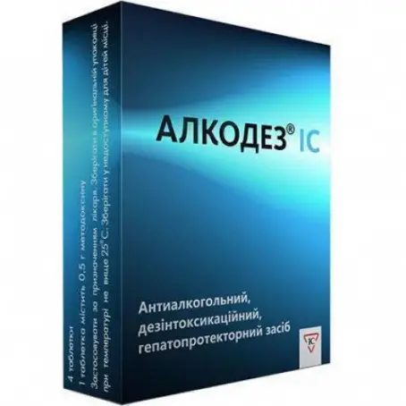 Алкодез IC таблетки по 0,5 г, 4 шт.