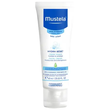 MUSTELA Hydra-Bebe Facial cream (УВЛАЖН.КРЕМ ДЛЯ ЛИЦА) 40 мл