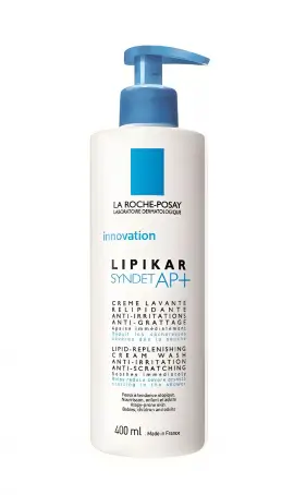 LA ROCHE POSAY ЛИПИКАР СИНДЕТ АР+ КРЕМ-ГЕЛЬ ОЧИЩ. для сух. и раздраж. кожи тела дет. и взр. 400 мл