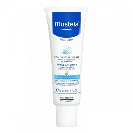 MUSTELA Cradle Cap Cream КРЕМ ОТ СЕБОРЕЙНЫХ КОРОЧЕК - 40 мл