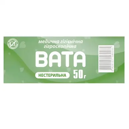 DR.WHITE вата нестерильная ролик, 50 г