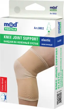 БАНДАЖ ДЛЯ КОЛЕНН. СУСТ. MEDTEXTILE эласт. р.L 6002