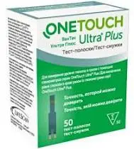 Тест-полоски One Touch Ultra Plus №50