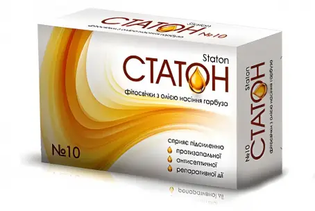 Статон 1,4 г №10 суппозитории