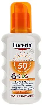 Eucerin 83519 300 мл SPF50+ солнцезащитный спрей для детей