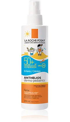 LA ROCHE POSAY АНТГЕЛИОС ДЕРМО-КИДС СПРЕЙ-МИСТ солнцзащ. водост. SPF 50+ для чувств. кожи дет. 125 мл