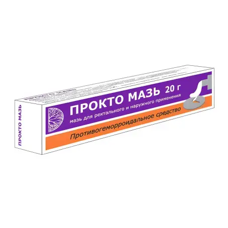 Прокто-мазь мазь от геморроя, 20 г