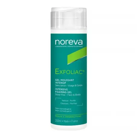 ГЕЛЬ NOREVA EXFOLIAC ОЧИЩ. для чутл. пробл. шкіри обличчя 200 мл