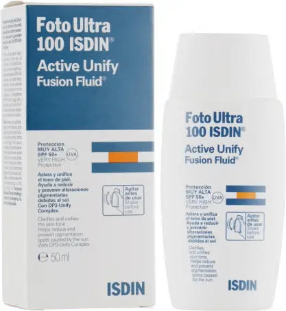 ФЛЮЇД ISDIN Foto Ultra Active Unify SPF 50+ 50 мл