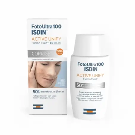 ФЛЮЇД ISDIN ТОНАЛ. Foto Ultra Active Unify SPF-50+ 50 мл