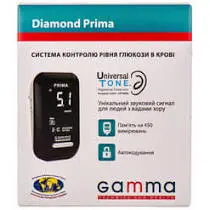 Глюкометр GAMMA DIAMOND PRIMA