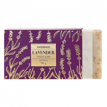 Мило LAVENDER Лаванда натур.ручн.роб.,90 г