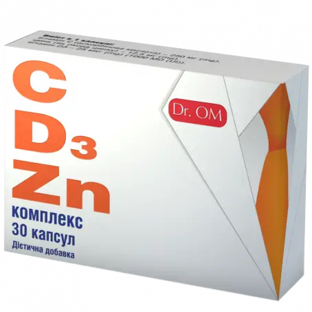 Комплекс С+ D3+ Zn №30,капсулы